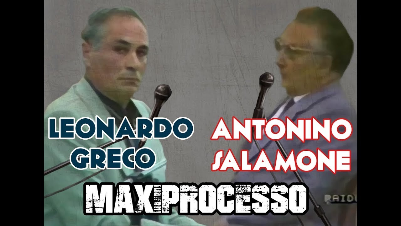 Leonardo Greco e Antonino Salamone (Video inedito) Maxiprocesso a cosa nostra 1986