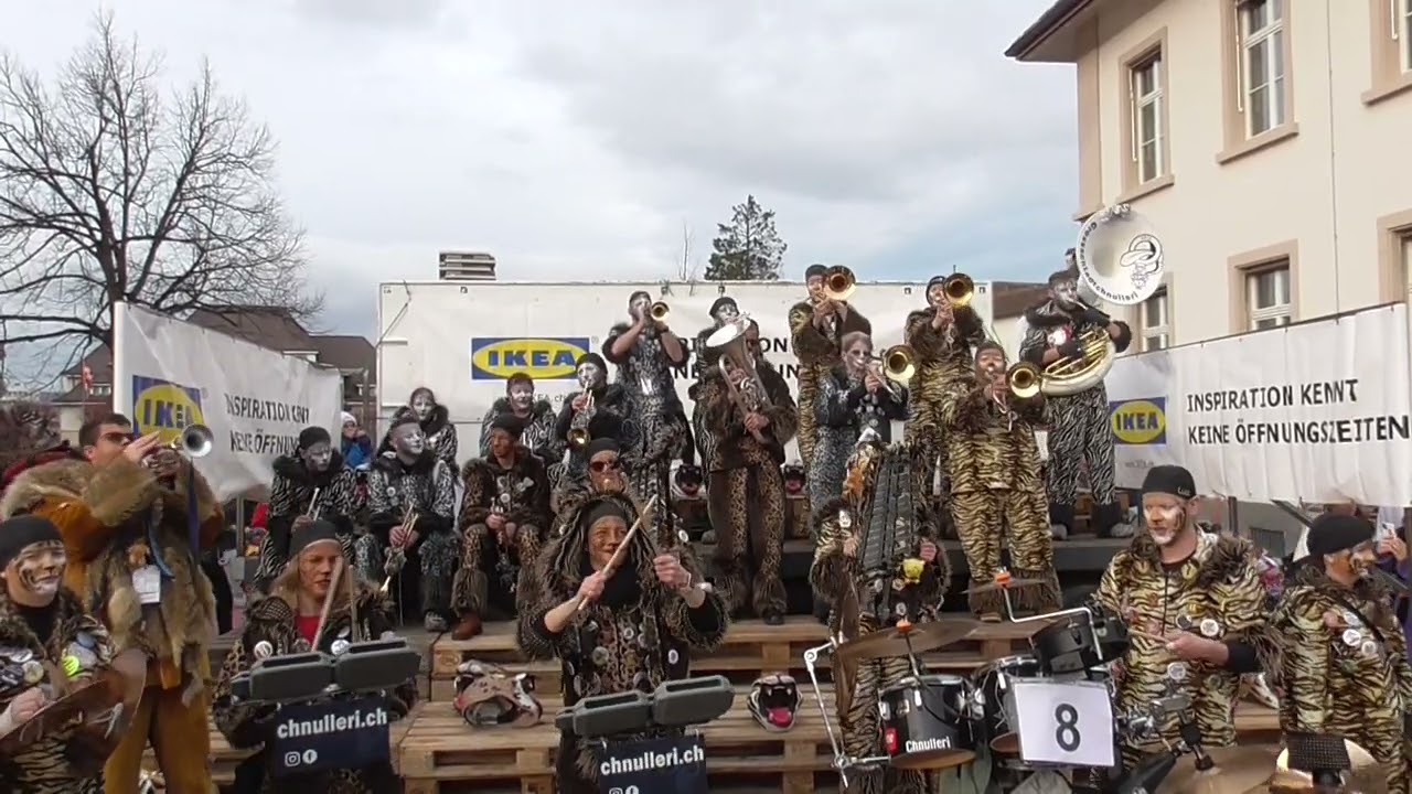 Grossschtadtchnulleri Chaiseraugscht (Guggekonzert Pratteln Fasnacht/ 18.2.2024)