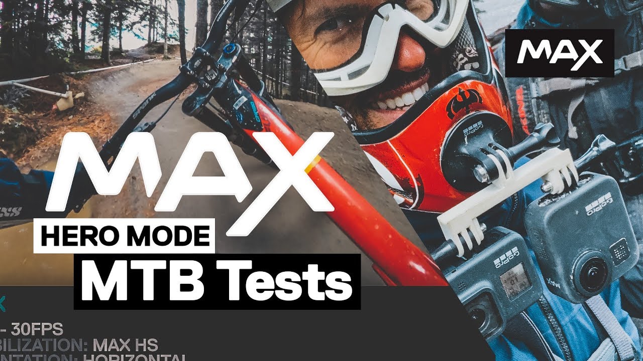 GoPro MAX: HERO Mode MTB vs HERO8