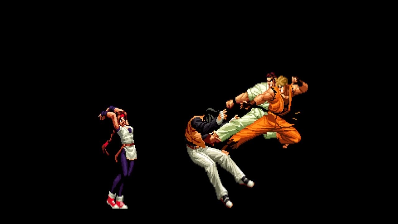 Забавная концовка игры King of Fighter
