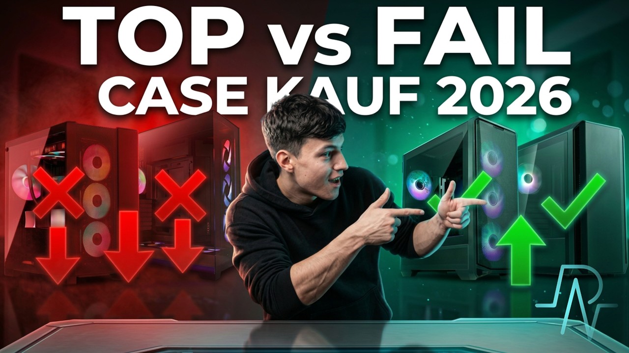 Kauf NICHT das falsche PC-Gehäuse 2026! | Meine Top vs Fail Cases!
