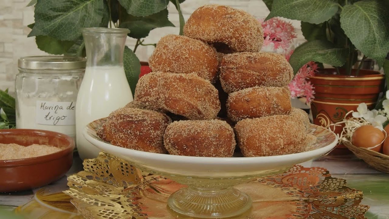 ROSQUILLAS FRITAS DE ANÍS  🍩 RECETA DE PUEBLO