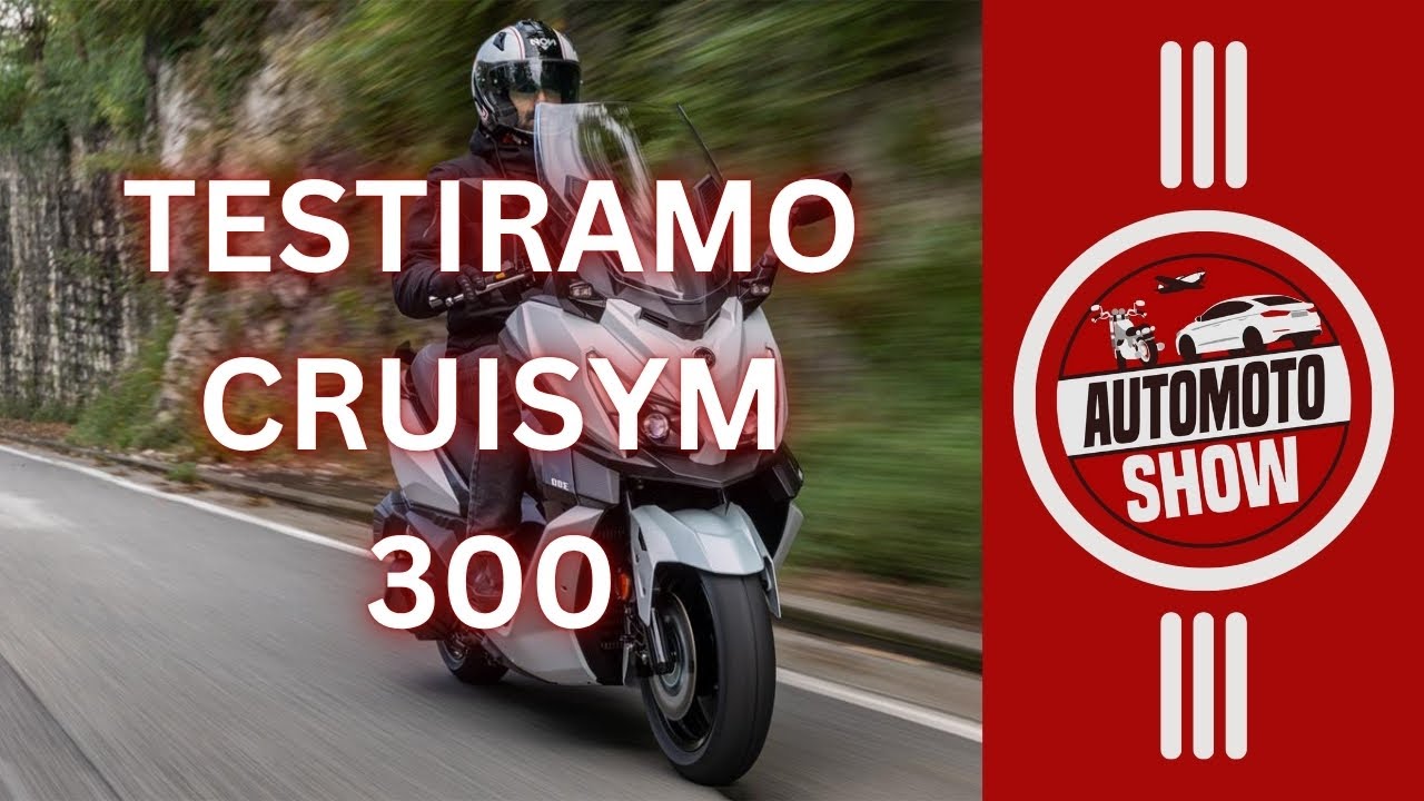 Milo&scaron; Uro&scaron;ević testira CRUiSYM 300! | Auto Moto Show