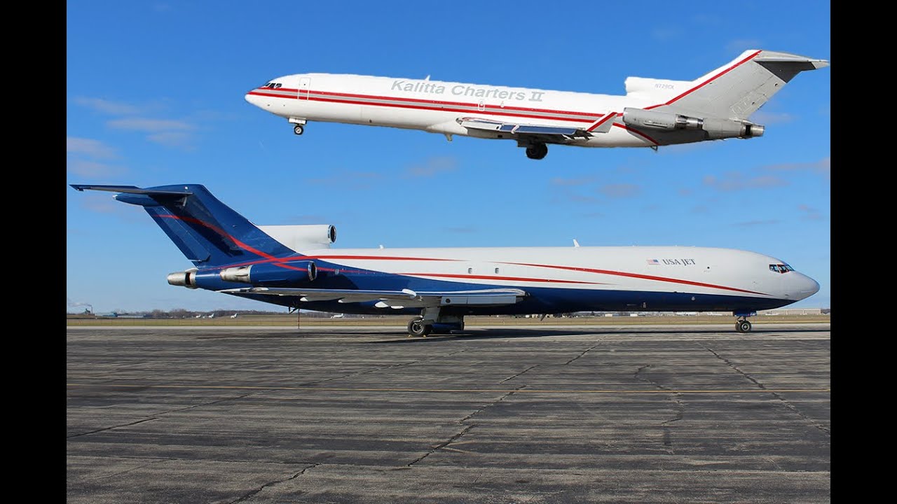 Boeing 727 plane spotting
