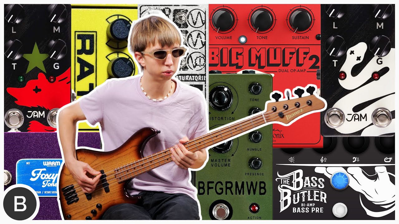 THE BEST DISTORTION PEDALS FOR BASS !!