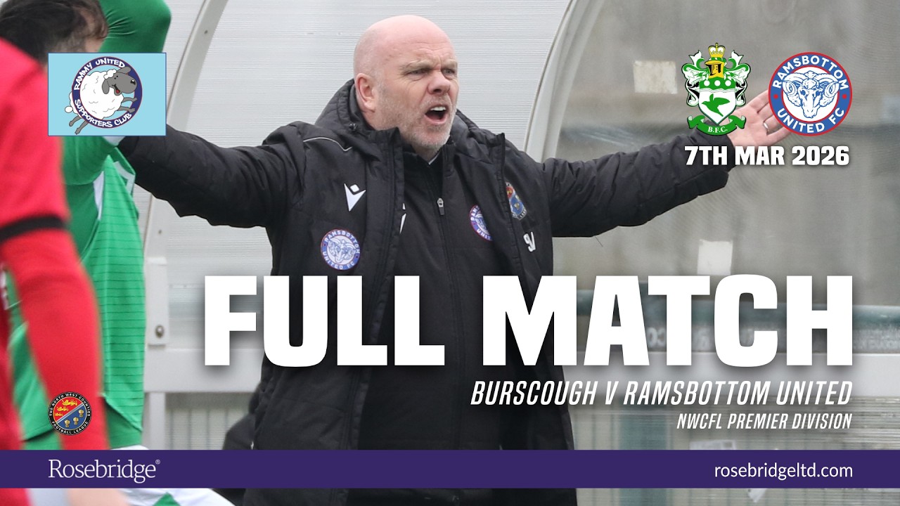 FULL MATCH: BURSCOUGH 1-0 RAMSBOTTOM UNITED