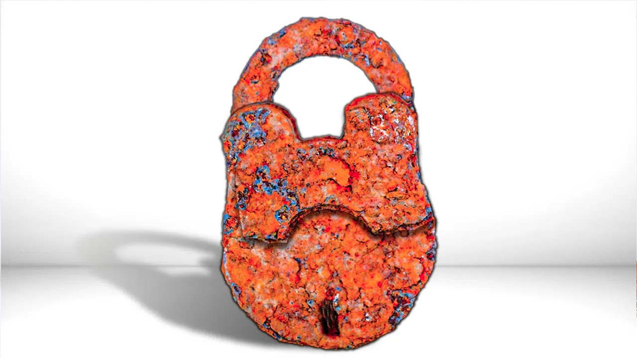 I Restore The World's Most Rusty Lock With No Key