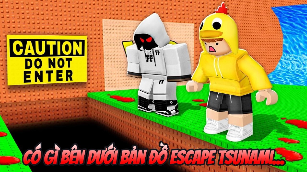 Thực Sự Có Gì Bên Dưới Bản Đồ Escape Tsunami...