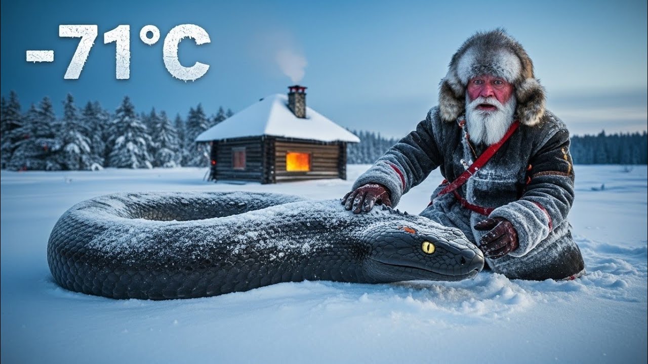 He Rescued a Dying Anaconda in Siberia... Look What Happened Next