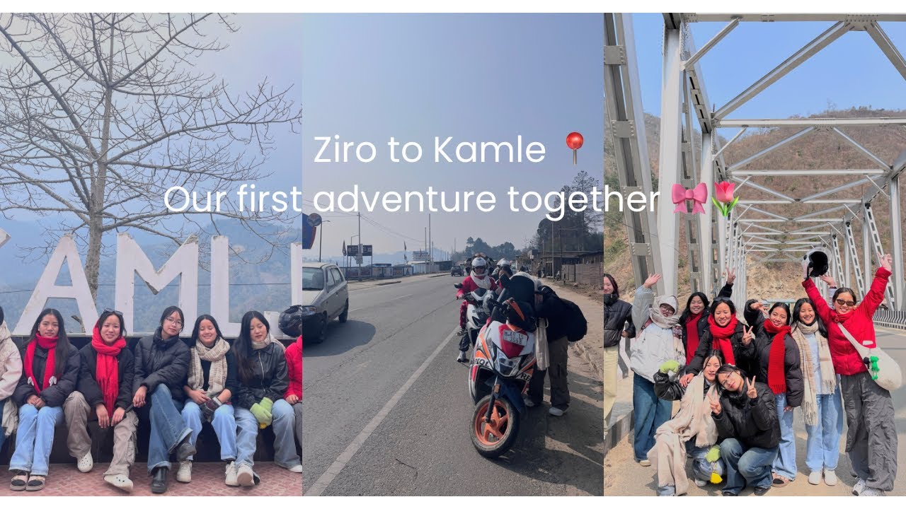 Our first journey, unforgettable moments 🌱/ Arunachal Pradesh / Kamle district 