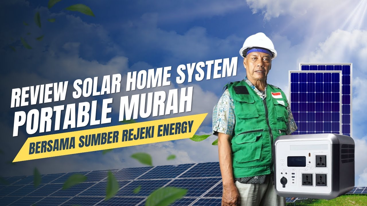 SOLAR HOME SYSTEM PORTABLE TERBAIK 2025? REVIEW LENGKAP + TEST PEMAKAIAN!