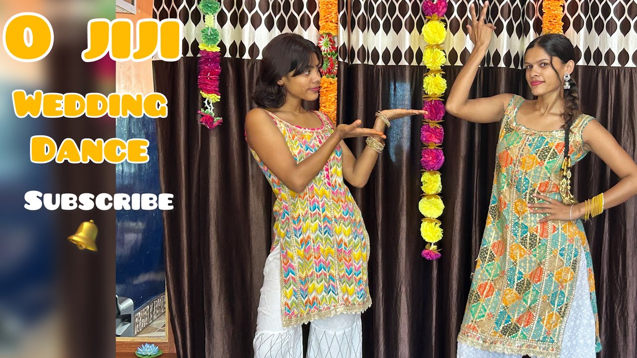 O Jiji | Wedding Dance | Sisters Dancing Together | Sangeet Dance | Bride dance #wedding #sangeet 