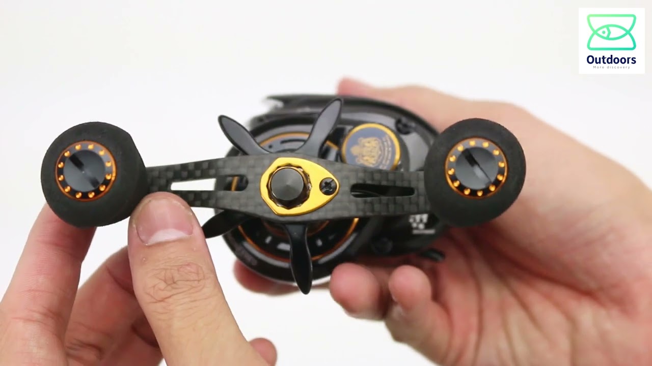 DỤNG CỤ C&Acirc;U C&Aacute; OUTDOORS: M&aacute;y c&acirc;u ngang Abu Garcia Revo Premier REVO4 PRM-LP