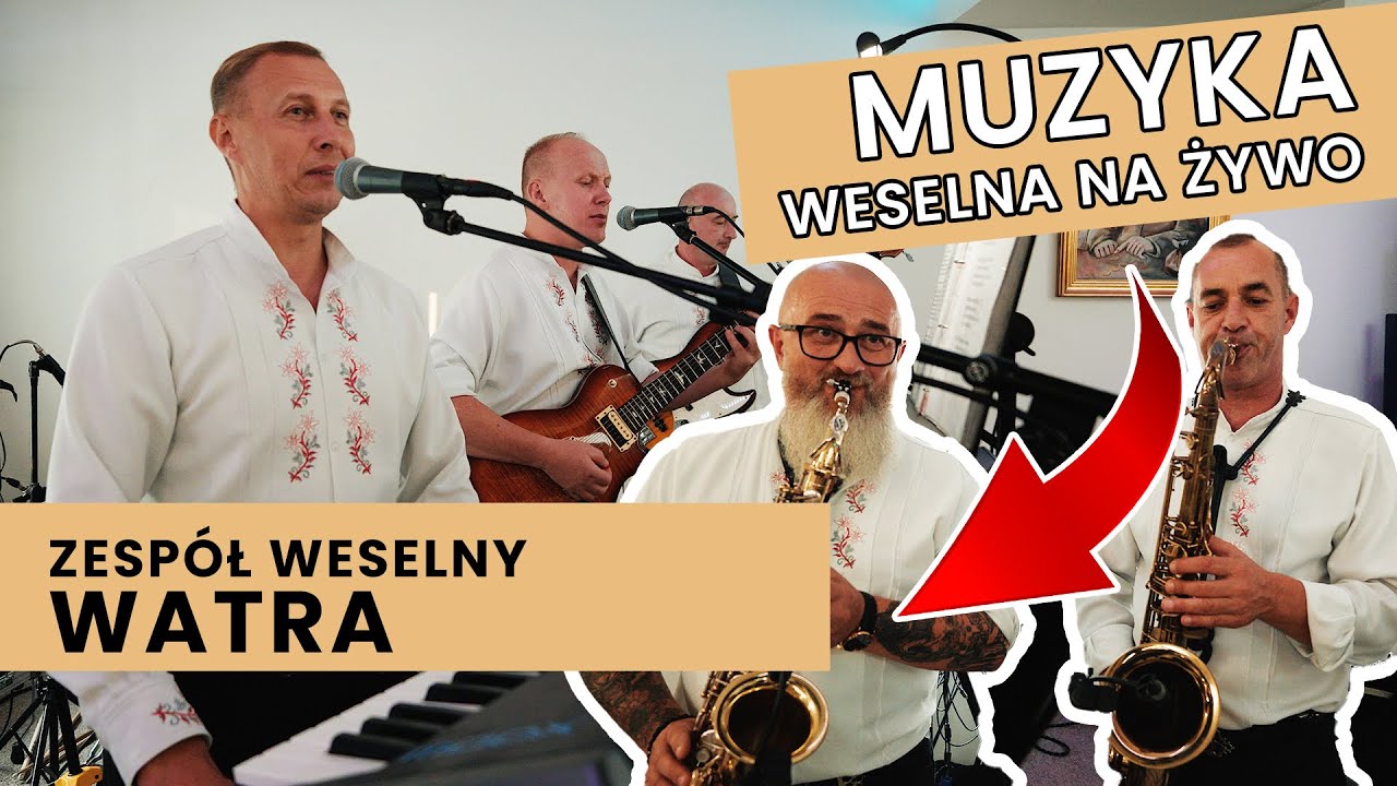 Zesp&oacute;ł WATRA - Składanka utwor&oacute;w NA ŻYWO - Raz na zabawie, Zostań tu ze mną, Ten kto się śmieje