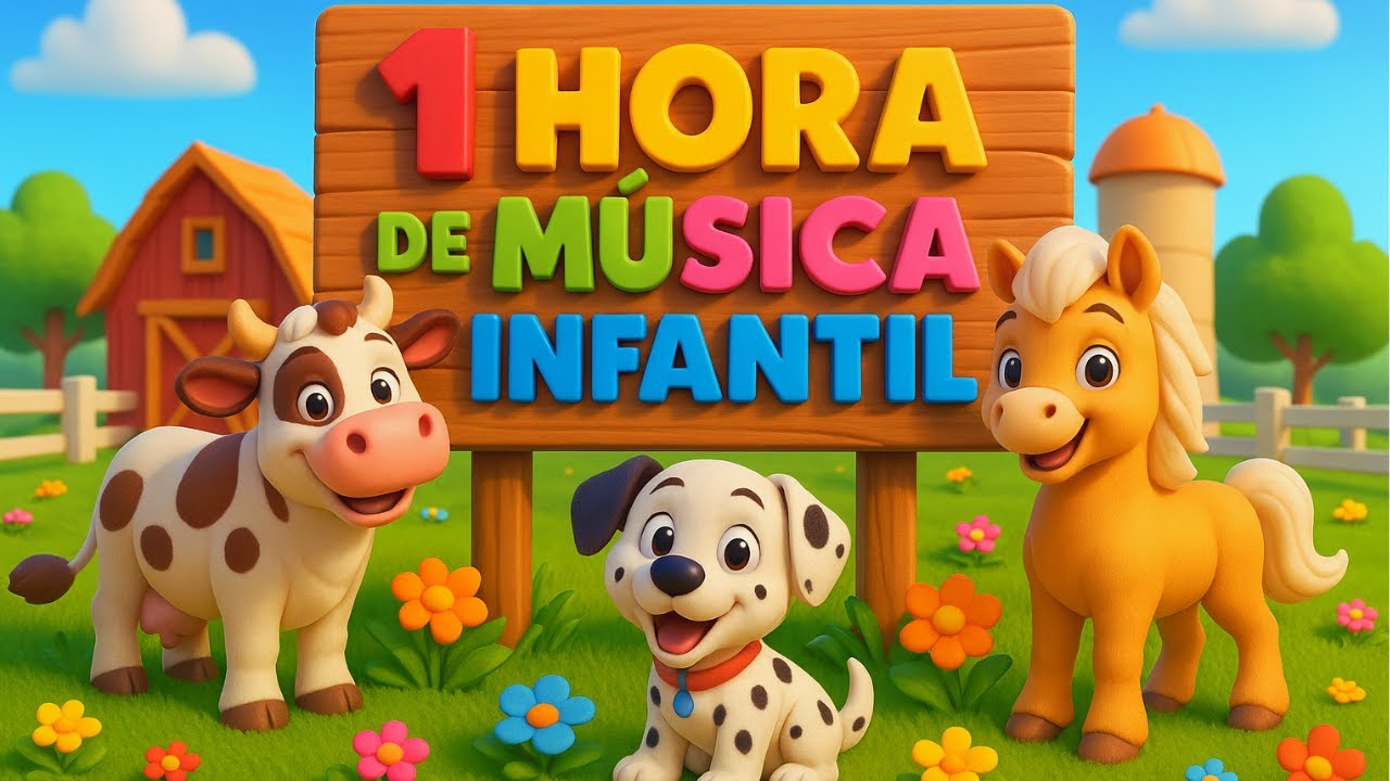 🌈🎶 COLETÂNEA - 1 Hora de Música Infantil 🎉 — Fazendinha Musical 🎶🌈