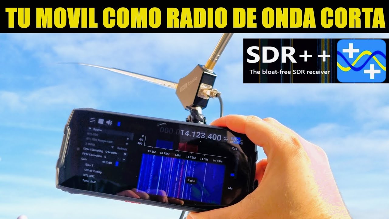 MÓVIL SUPER ROBUSTO USADO COMO RECEPTOR DE RADIO! SDR++ Y UNBOXING BLACKVIEW BV9300