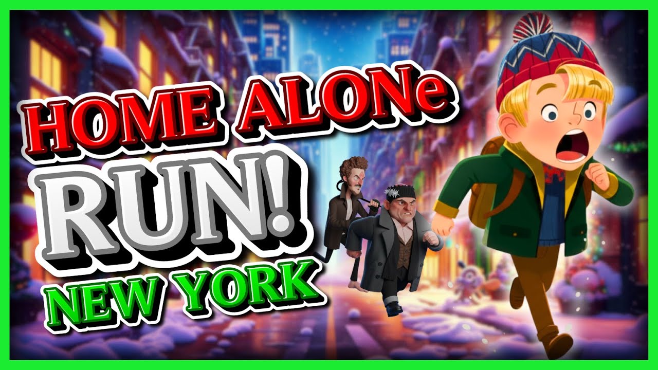 Home Alone Run 2 - New York! 🎄 Christmas Brain Break 🎄 Winter Just Dance 🎄 Danny Go Noodle