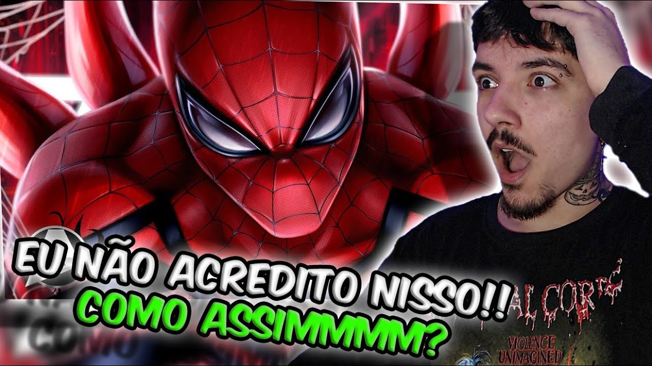 (MINHA MENTE EXPLODIU!) REAGINDO ao Homem-Aranha Superior | A Melhor Versão | AniRap | REACT // Nai