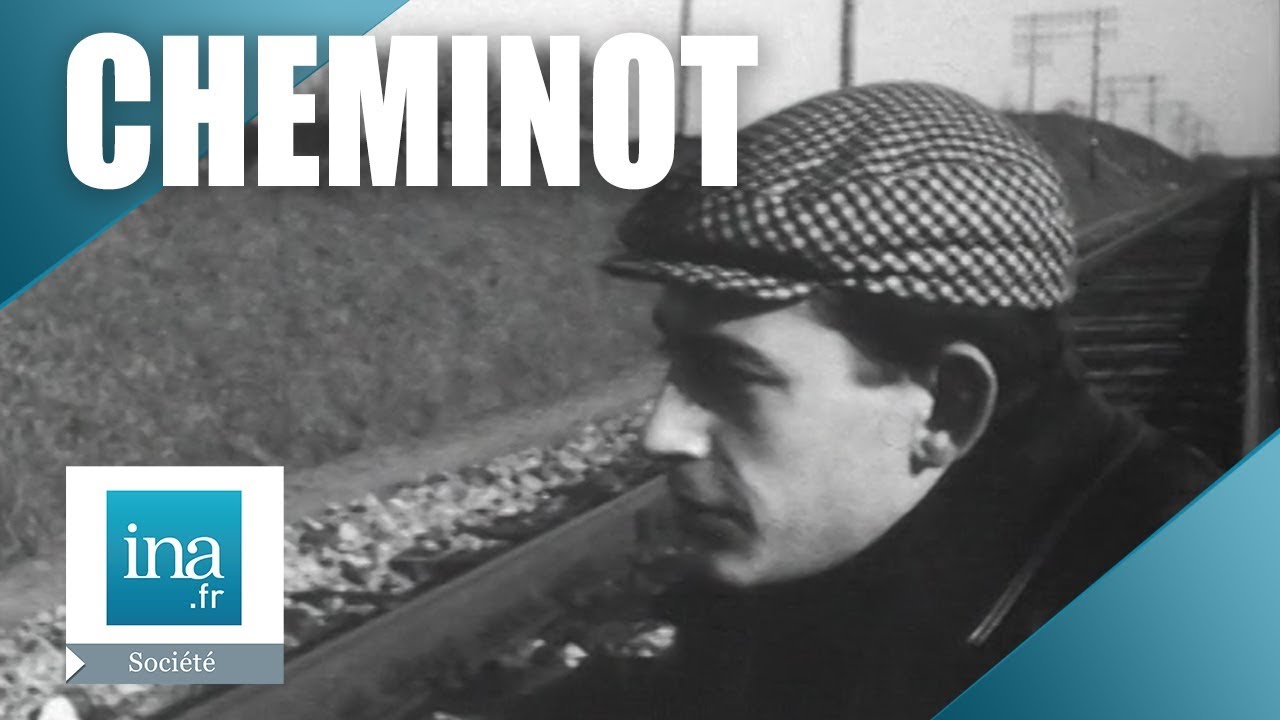 1965 : Un cheminot en gr&egrave;ve | Archive INA