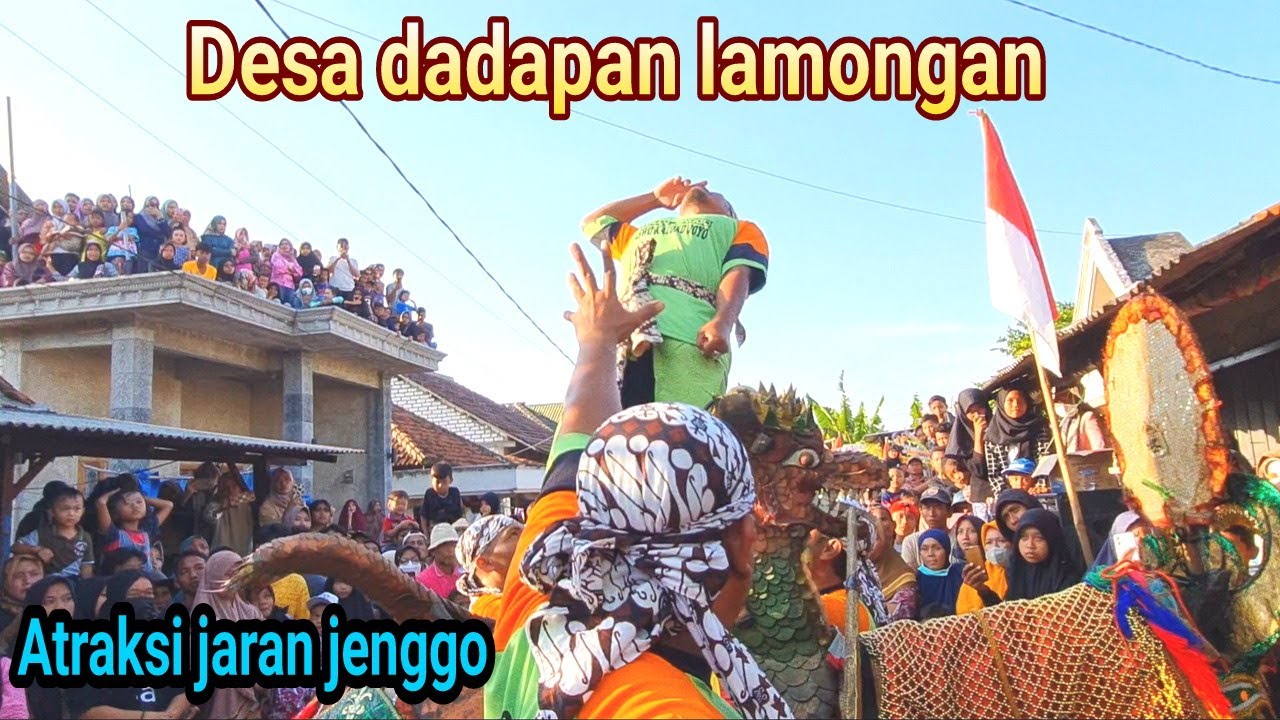 Kesenian jaran jenggo lagi di desa dadapan solokuro lamongan jawa timur 2022