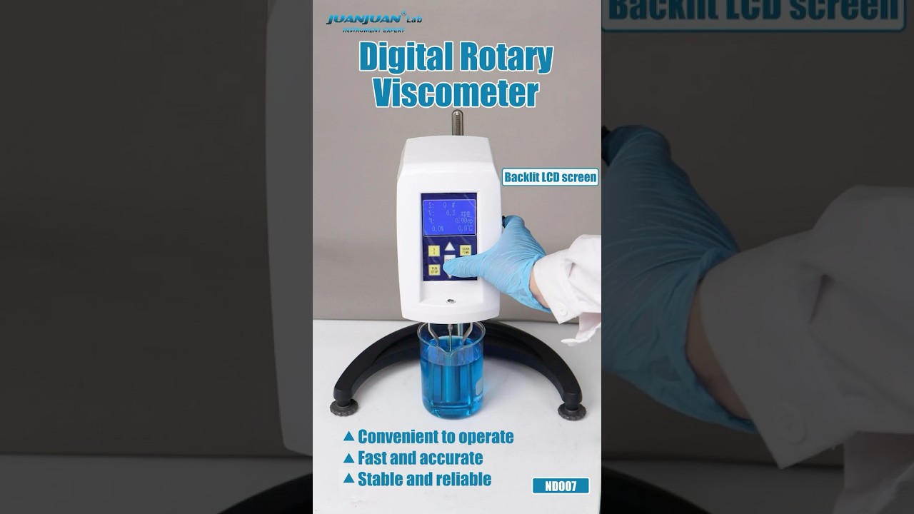 ND007 Rotary Brookfield Viscosity Tester Industrial Laboratory Viscometer Analyzer NDJ-5S/8S/9S #lab