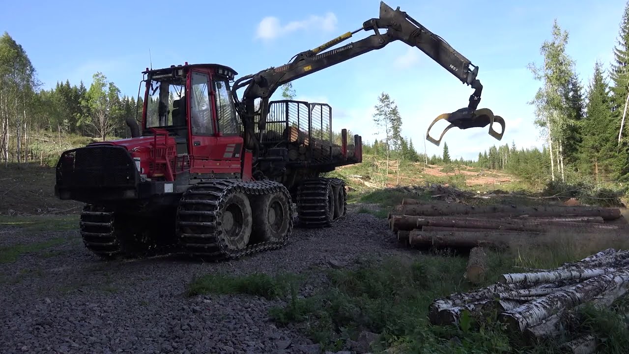 Komatsu 895 på nytt jobb