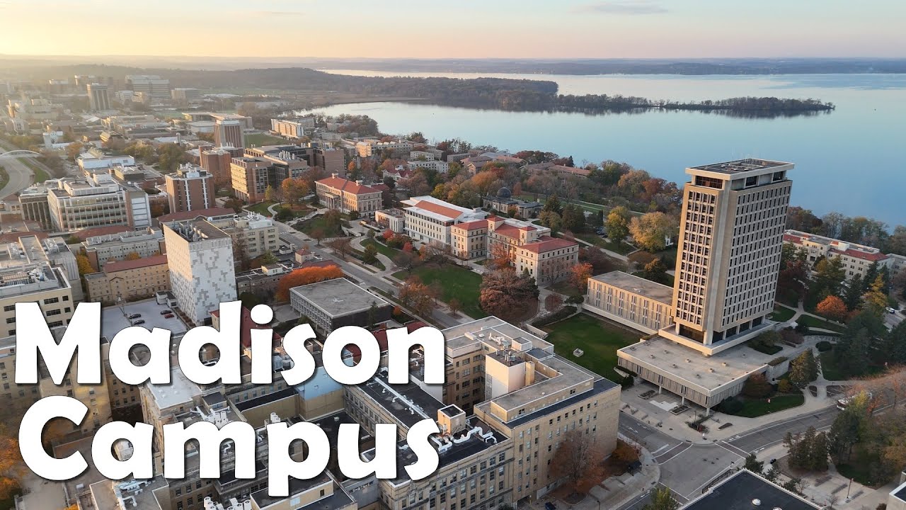 University of Wisconsin-Madison | UW Madison | 4K Campus Drone Tour