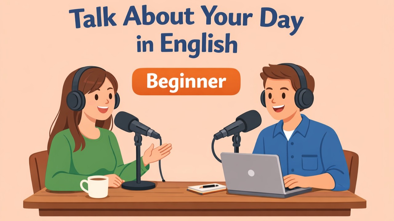 Daily Routine Shadowing English Speaking Practice | Listen & Repeat | English Podcast