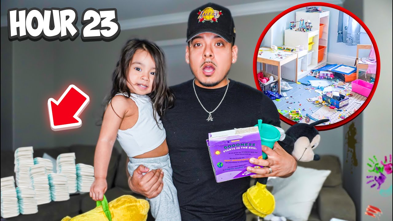 I Became a Single Dad for 24 HOURS *BAD IDEA*
