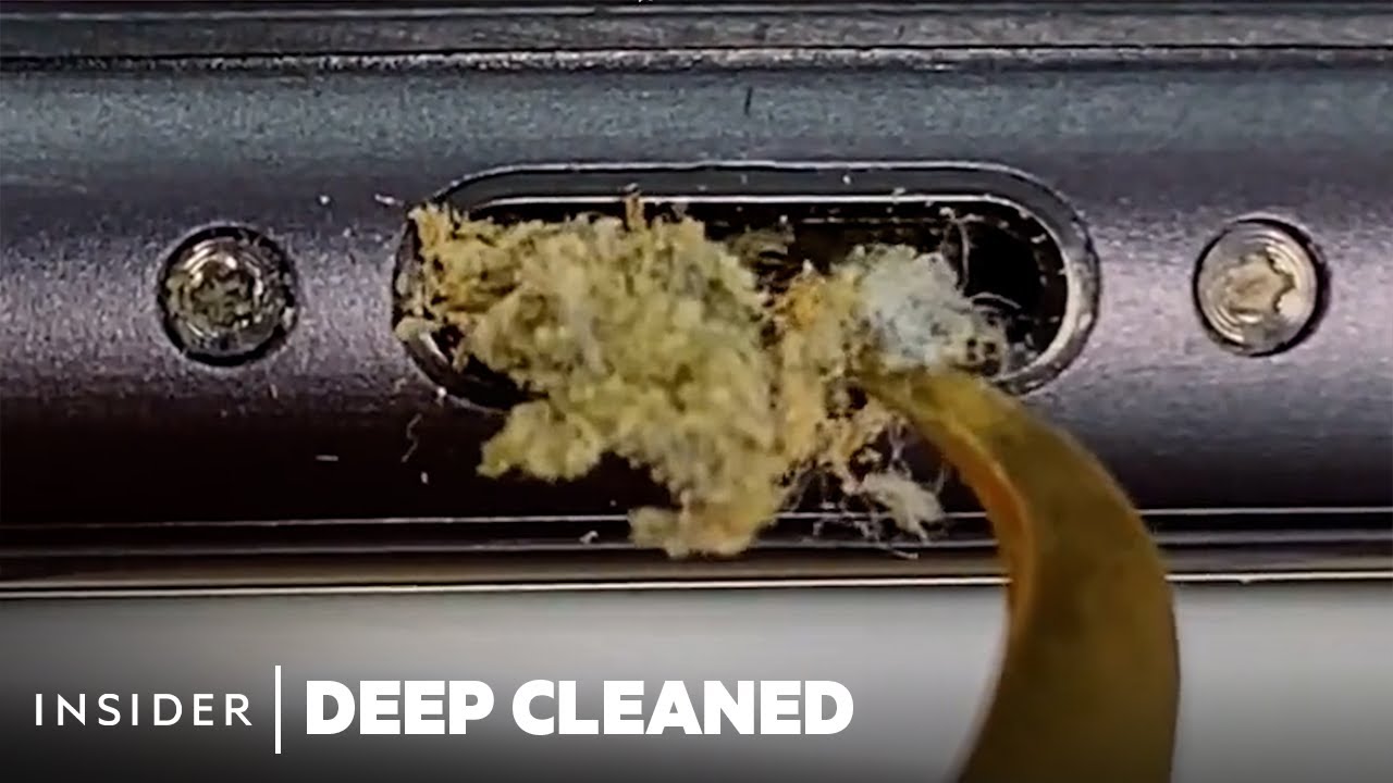 Deep Cleaning Clogged iPhones | Deep Cleaned | Insider