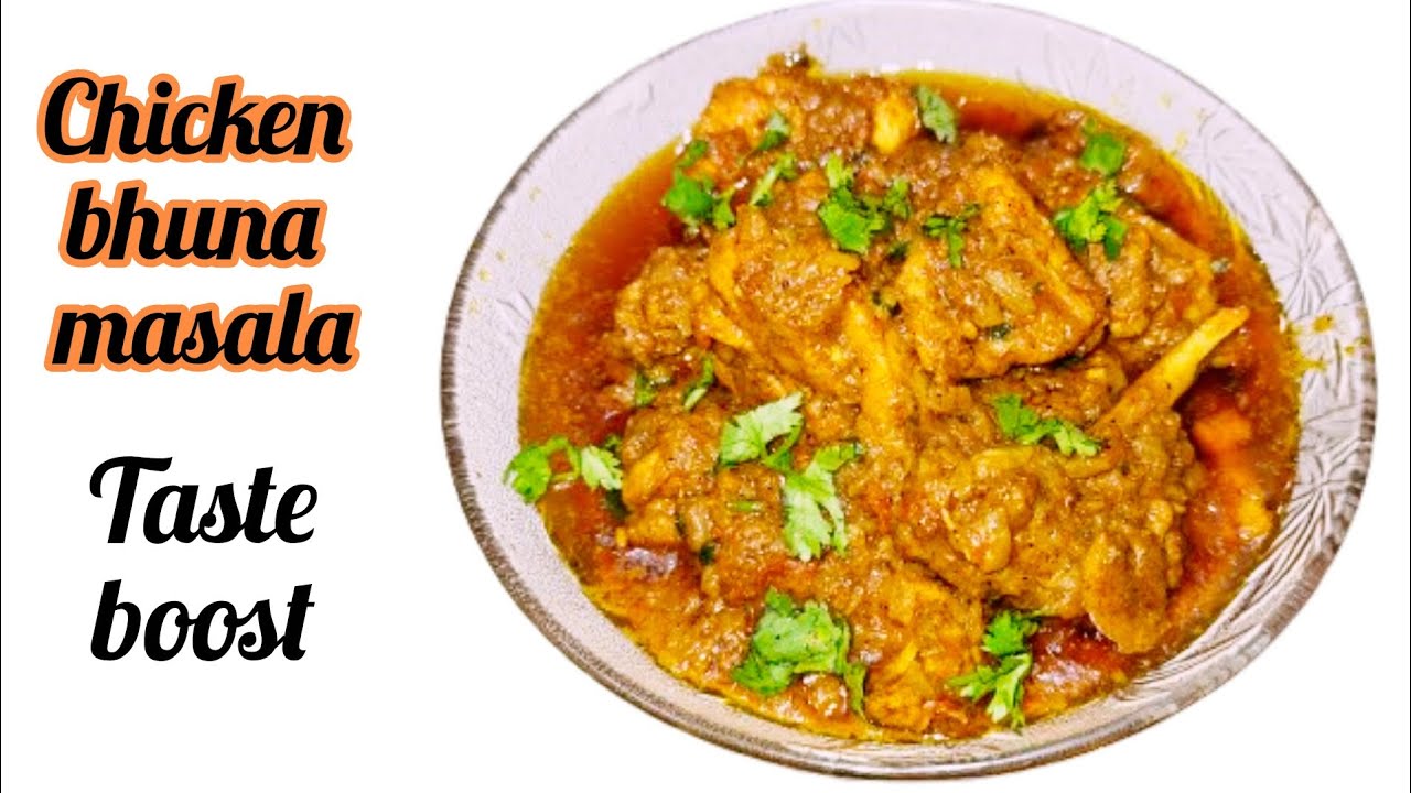 Chicken Bhuna Masala 🔥😋 | Deep Flavour • Simple Steps • Must Try Recipe