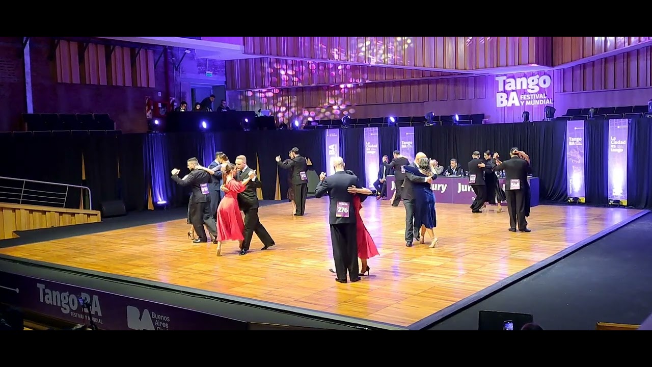 Mundial de tango 2024 |  clasificatoria día 2 Ronda 7