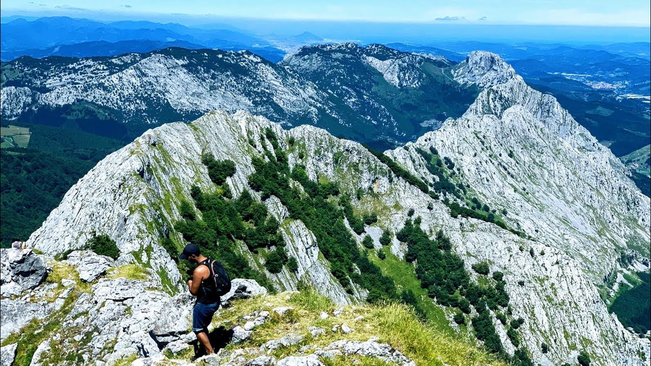 Parque Natural Urkiola: Monte Anboto 1.332Mts