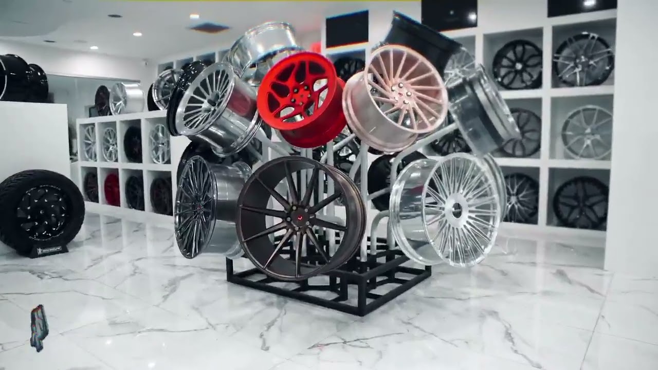 EUDM Autosports showroom Wheels Rims shop 