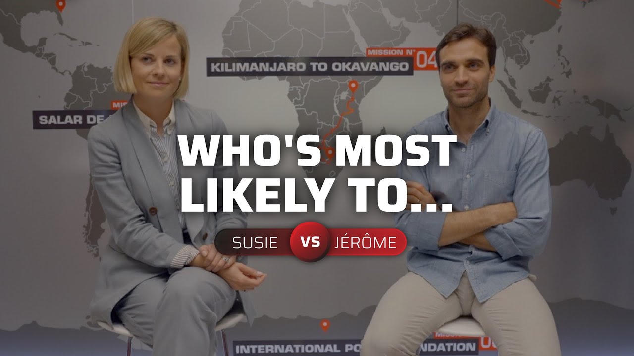 Who's Most Likely To: Susie Wolff x Jérome D'Ambrosio