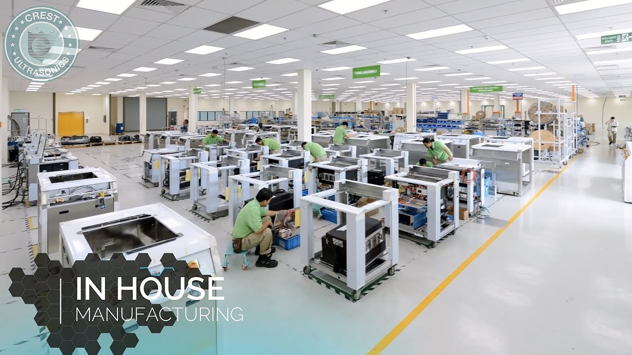 Crest Ultrasonics - Ultrasonic Cleaning Equipment Manufacturer