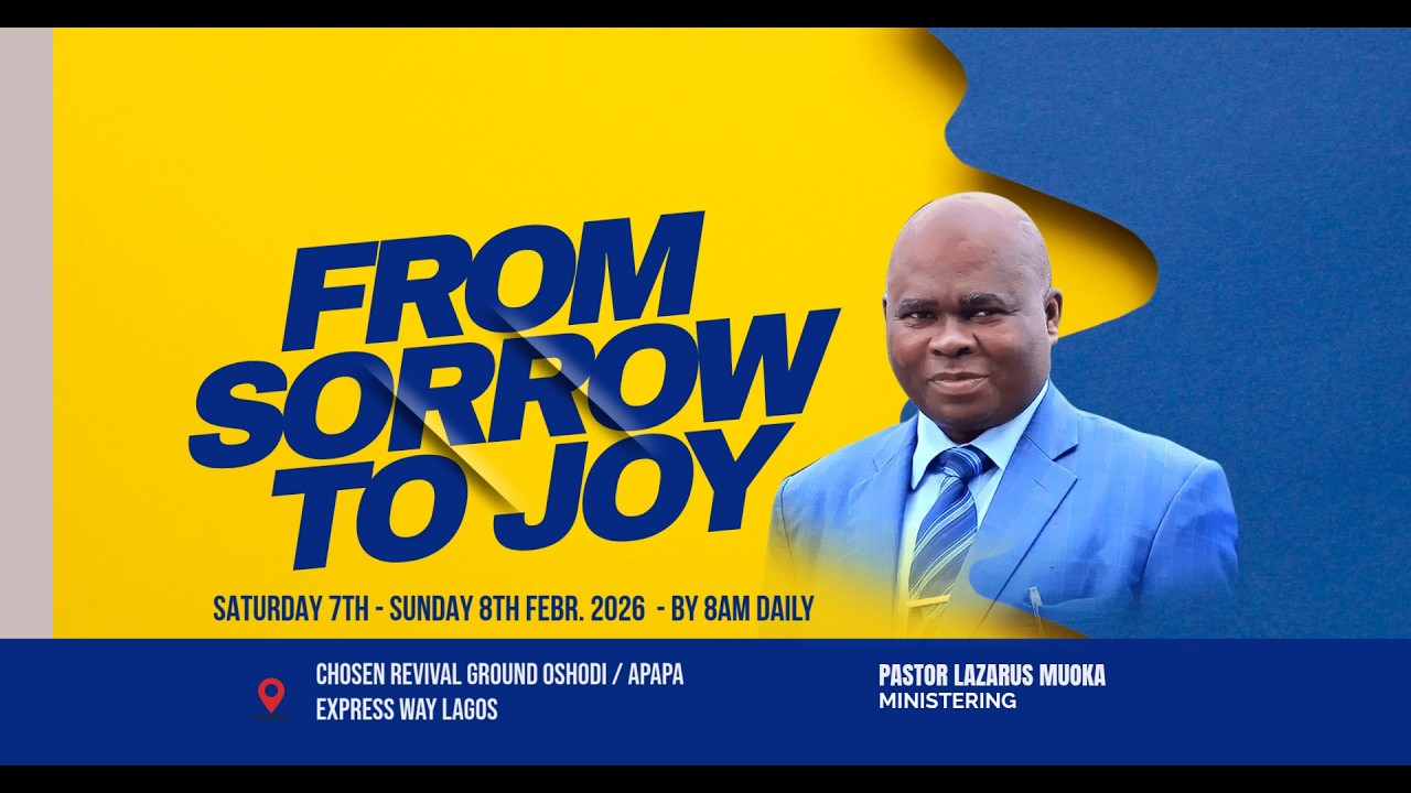 FROM SORROW TO JOY 2026 | DAY 2 | 08-02-2026