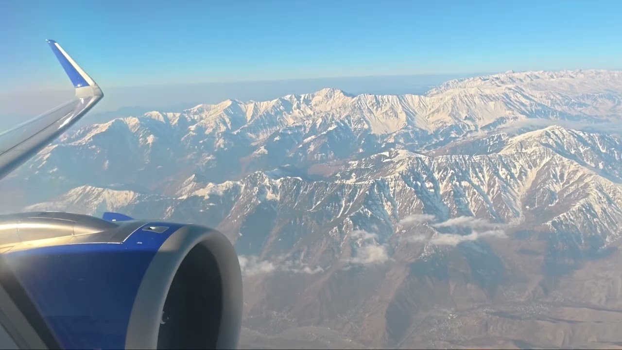 Mumbai to Srinagar Flight Journey | India’s most beautiful Flight Journey | Kashmir Series | 