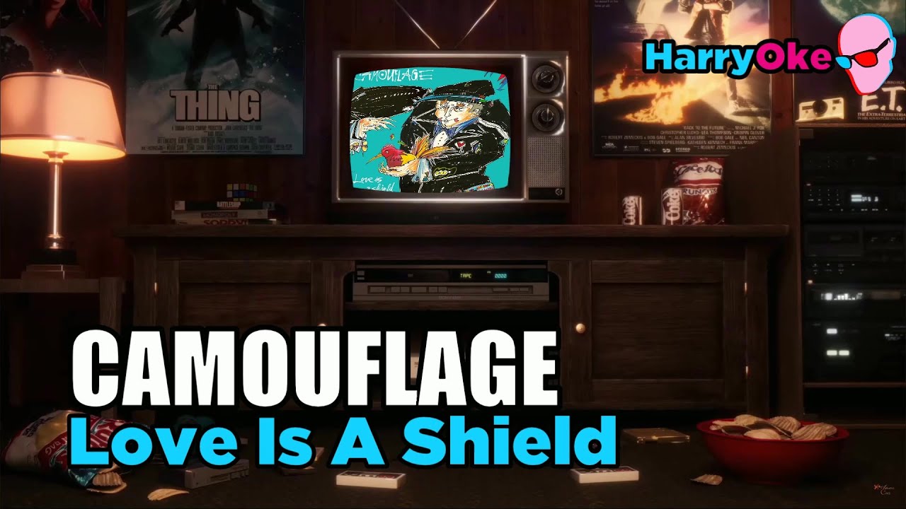 Camouflage - Love Is A Shield V3 (Karaoke with Lyrics)