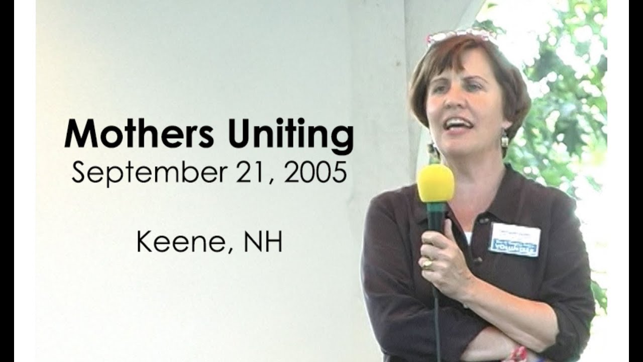 Susan Hay with Mothers Uniting, September 21, 2005