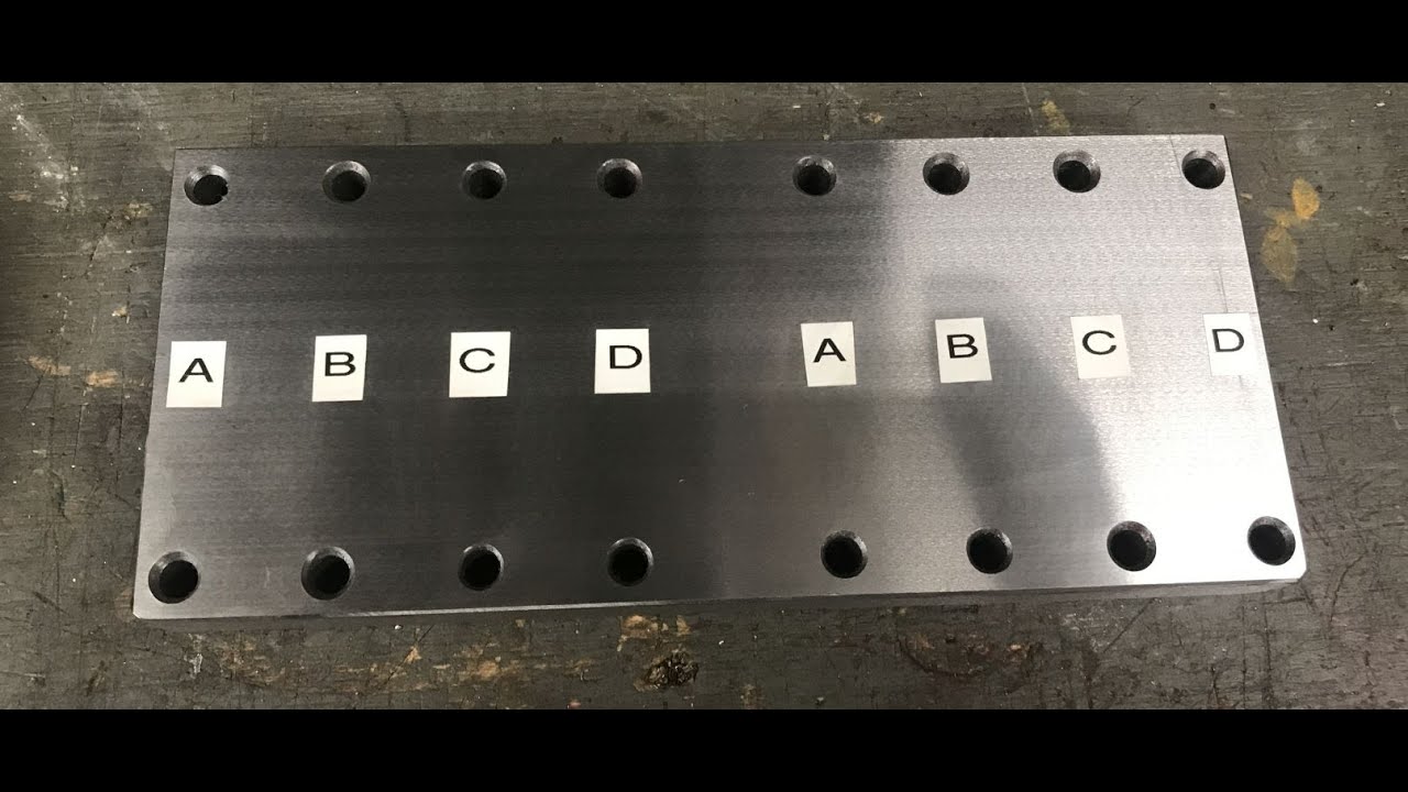 Drill Press Pattern Template
