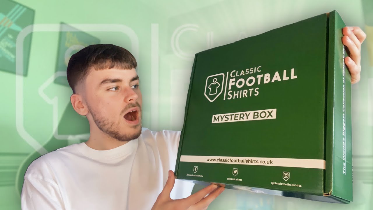 Best Classic Football Shirts Mystery Box Unboxing✨