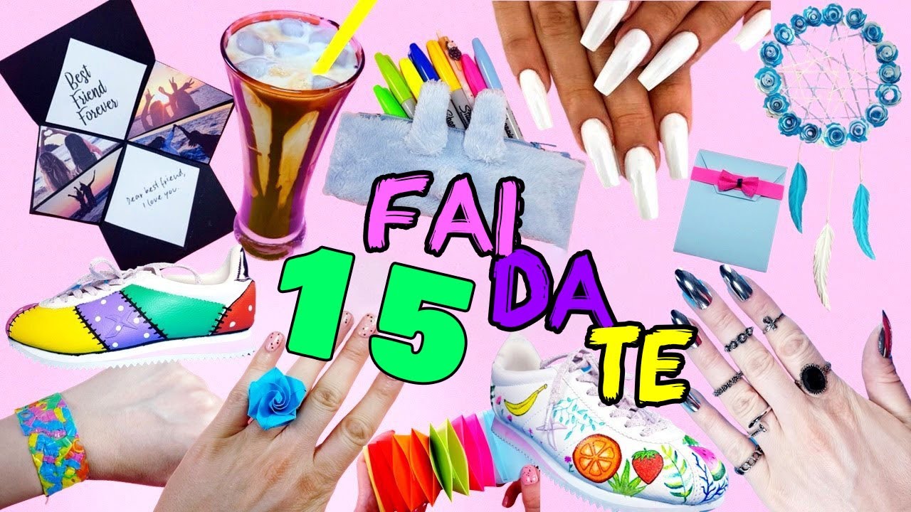 15 PROGETTI FAI DA TE DA FARE QUANDO SEI ANNOIATA IN QUARANTENA A CASA - UNGHIE, CAFFÈ, REGALI BFF