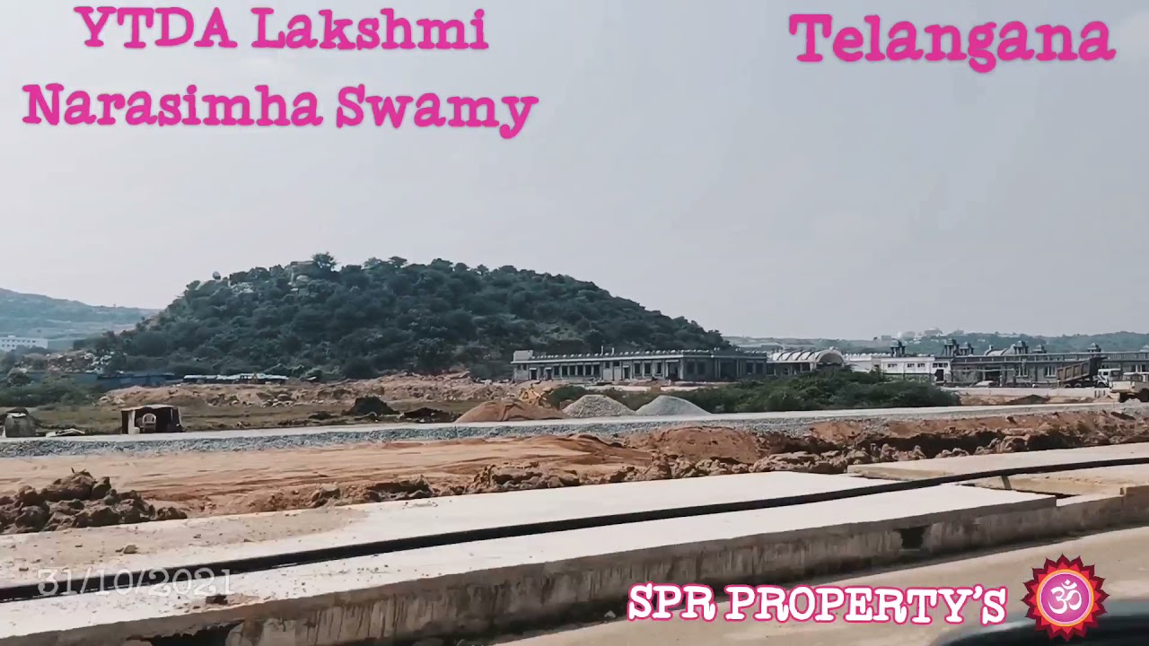 YTDA Yadadri lakshmi Narasimhan swami temple development progress