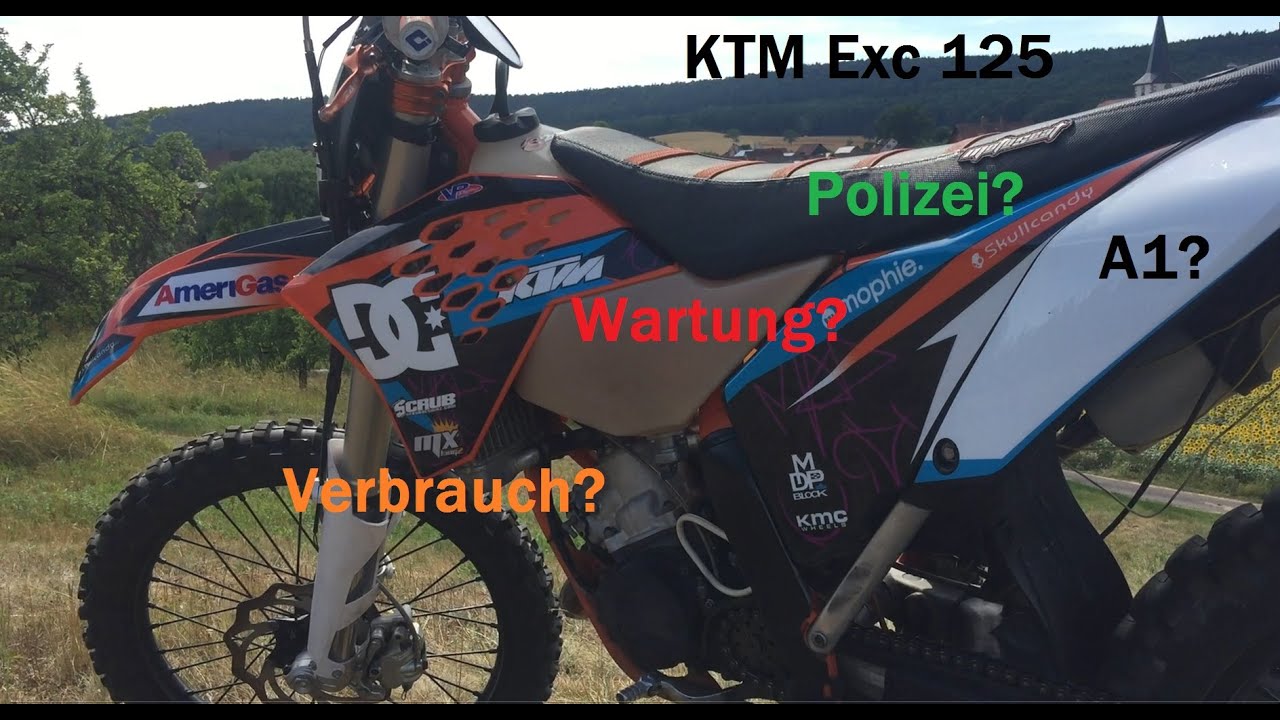 Ist die KTM Exc 125 das beste A1 Moped ?!_Motovlog#1_