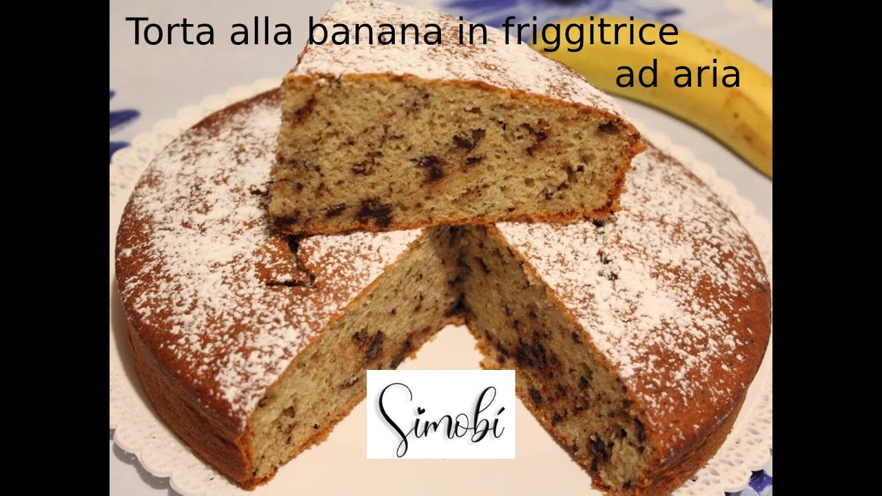 Prepariamo insieme la torta alla banana in friggitrice ad aria...