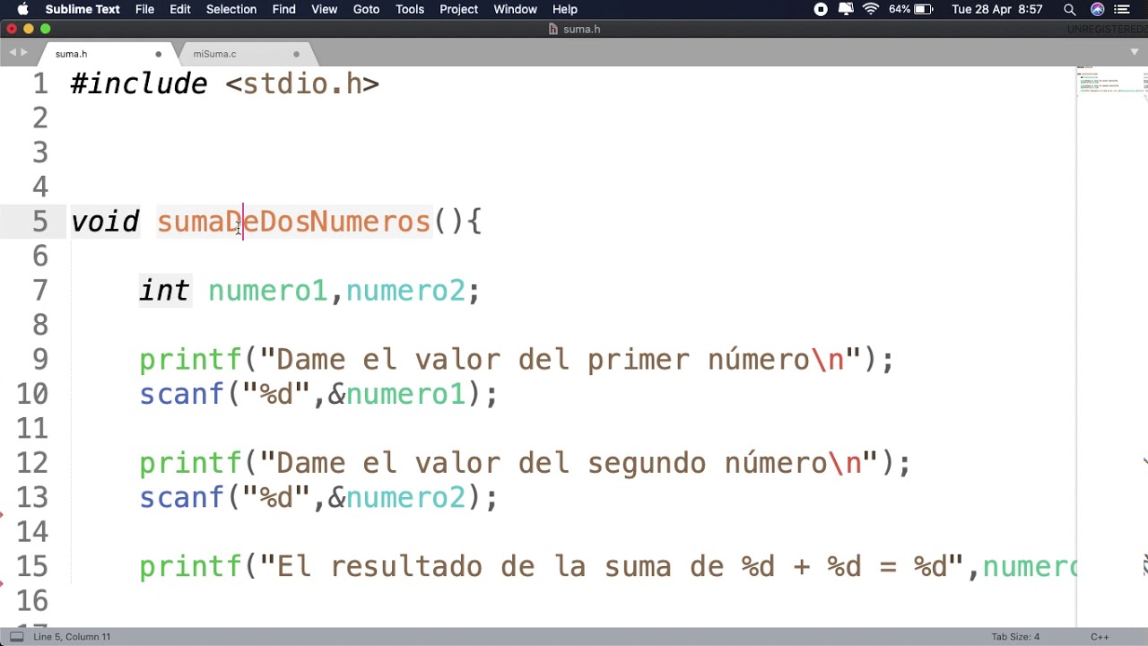 Crear e importar mi propia biblioteca en un proyecto en C