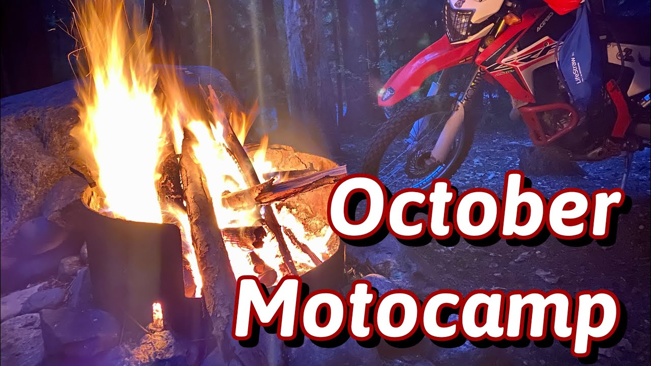 October Motocamp - BC’s Coastal Mountains - Honda Crf250l