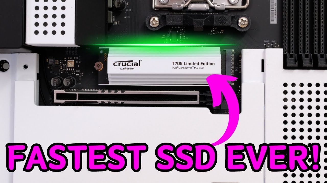 WORLD'S FASTEST M.2 SSD: Crucial T705 Review