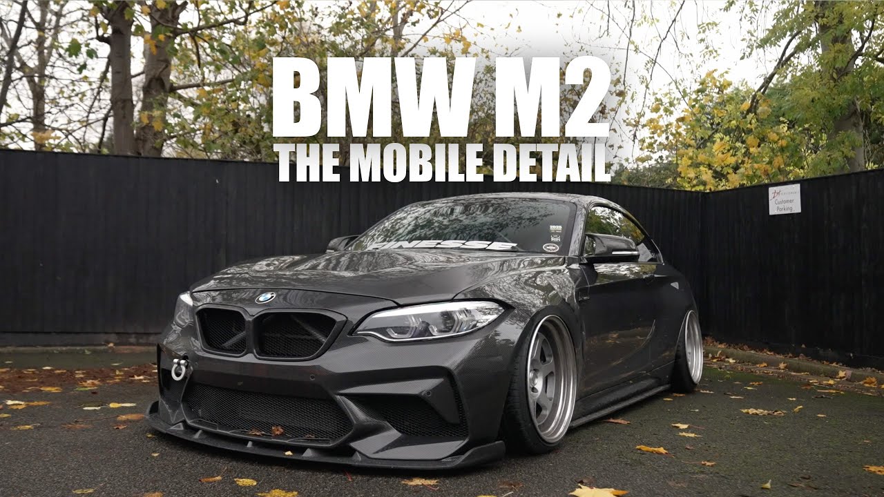 Детейлинг на дороге BMW M2